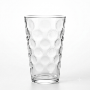 Textured Glass Tumbler