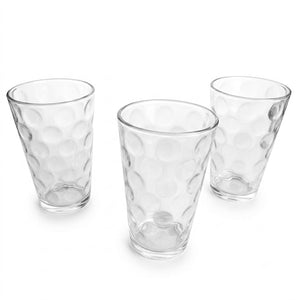 Textured Glass Tumbler