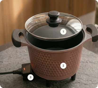 9 in 1 electric cooking pot