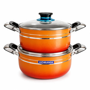 Homania 11-Piece Aluminum Cookware Set