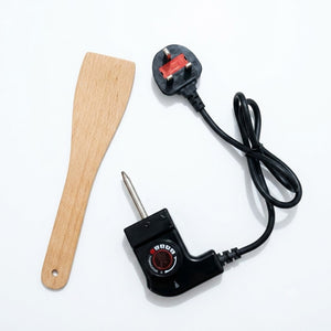 12L multipurpose cooker for frying, roasting, steaming, and more.