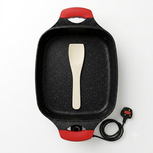 12L multipurpose cooker for frying, roasting, steaming, and more.