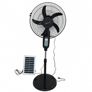16-Inch Multi-functional Solar Stand Fan