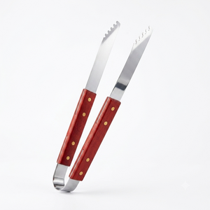 Premium Red BBQ Tool Set