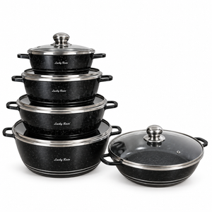 Granite Non-Stick 10 PC Cookware Set