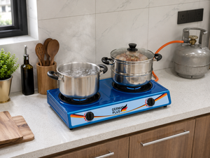 2-Burner Gas Stove Table Top