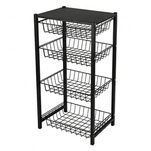 4-Tier Kitchen Storage Organizer