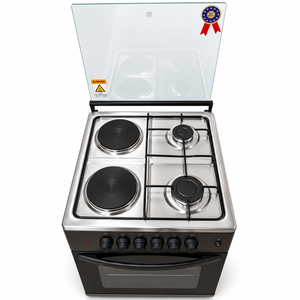 Turkish Cooker 2 Gas Burners & 2 Electric Hotplates