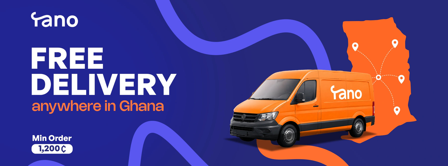 Free Delivery anywhere in Ghana