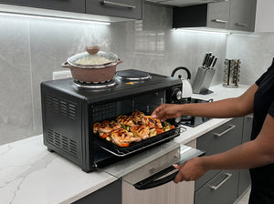 German Plus Electric Oven with Hotplate
