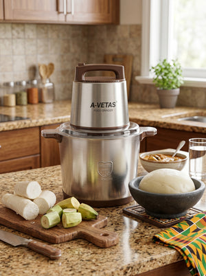 Avinas AV-12L Multi-Purpose Food Chopper and Fufu Machine