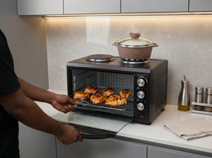 German Plus Electric Oven with Hotplate